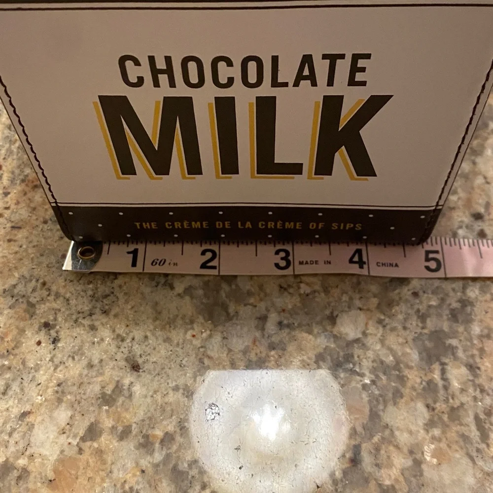 KATE SPADE Chocolate Milk Carton Crossbody Bag crème de la crème pocket book - Picture 10 of 11